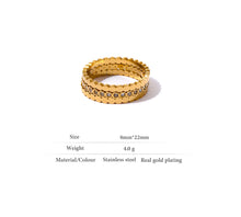 Load image into Gallery viewer, GOLD RING SET | 18K PLATED