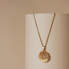 Load image into Gallery viewer, ELEGANT TREE OF LIFE PENDANT NECKLACE | 18K GOLD PLATED