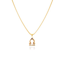 Load image into Gallery viewer, LIBRA - GOLD ZODIAC NECKLACE | 18K GOLD PLATED