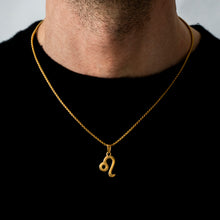 Load image into Gallery viewer, LEO - GOLD ZODIAC NECKLACE | 18K GOLD PLATED