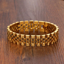 Load image into Gallery viewer, WATCH LINK BRACELET | 18K PLATED