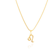 Load image into Gallery viewer, LEO - GOLD ZODIAC NECKLACE | 18K GOLD PLATED