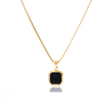 Load image into Gallery viewer, SQUARE PENDANT NECKLACE | GOLD