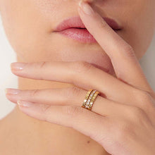 Load image into Gallery viewer, GOLD RING SET | 18K PLATED