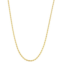 Load image into Gallery viewer, GOLD ROPE CHAIN 3mm | 18K PLATED