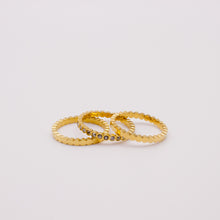 Load image into Gallery viewer, GOLD RING SET | 18K PLATED
