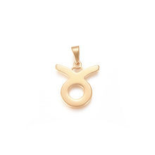 Load image into Gallery viewer, TAURUS - GOLD ZODIAC NECKLACE | 18K GOLD PLATED