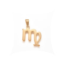 Load image into Gallery viewer, VIRGO- GOLD ZODIAC NECKLACE | 18K GOLD PLATED