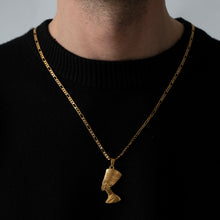 Load image into Gallery viewer, Nefertiti Pharaoh Pendant Necklace |18K Plated