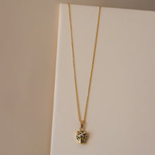 Load image into Gallery viewer, LEOPARD HEAD PENDANT NECKLACE WITH CUBIC ZIRCONIA | 18K GOLD PLATED