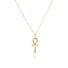 Load image into Gallery viewer, Ankh Gold Necklace | 18K Plated
