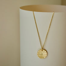 Load image into Gallery viewer, EVIL EYE DOUBLE SIDE NECKLACE WITH CUBIC ZIRCONIA | 18K GOLD PLATED
