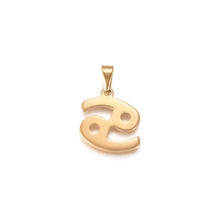 Load image into Gallery viewer, CANCER - GOLD ZODIAC NECKLACE | 18K GOLD PLATED

