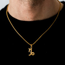 Load image into Gallery viewer, CAPRICORN - GOLD ZODIAC NECKLACE | 18K GOLD PLATED
