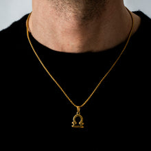 Load image into Gallery viewer, LIBRA - GOLD ZODIAC NECKLACE | 18K GOLD PLATED
