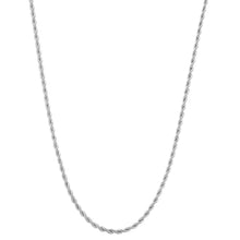 Load image into Gallery viewer, SILVER ROPE CHAIN 3mm | SIVER COLOUR
