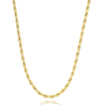Load image into Gallery viewer, GOLD ROPE CHIAN 5mm | 18K PLATED
