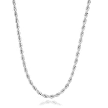 Load image into Gallery viewer, SILVER ROPE CHAIN 5mm | SIVER COLOUR
