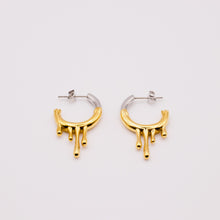 Load image into Gallery viewer, Liquid Gold Hoops | 18k Gold plated
